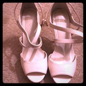 Aldo women’s hi heels. Worn once for my wedding